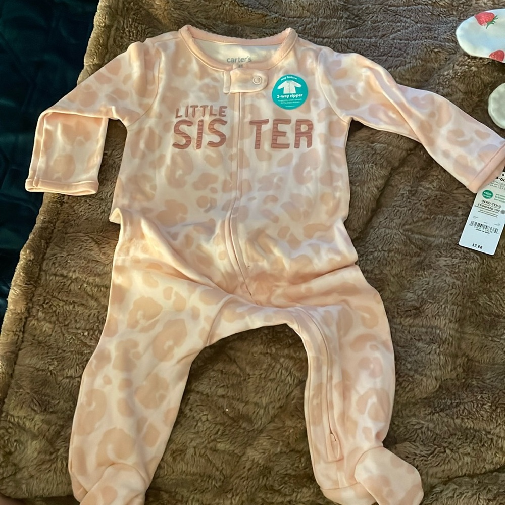 Little Sister onesie Footie